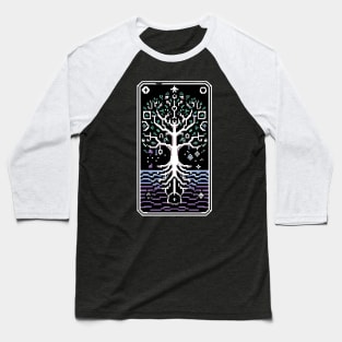 pixelated yggdrasil Baseball T-Shirt